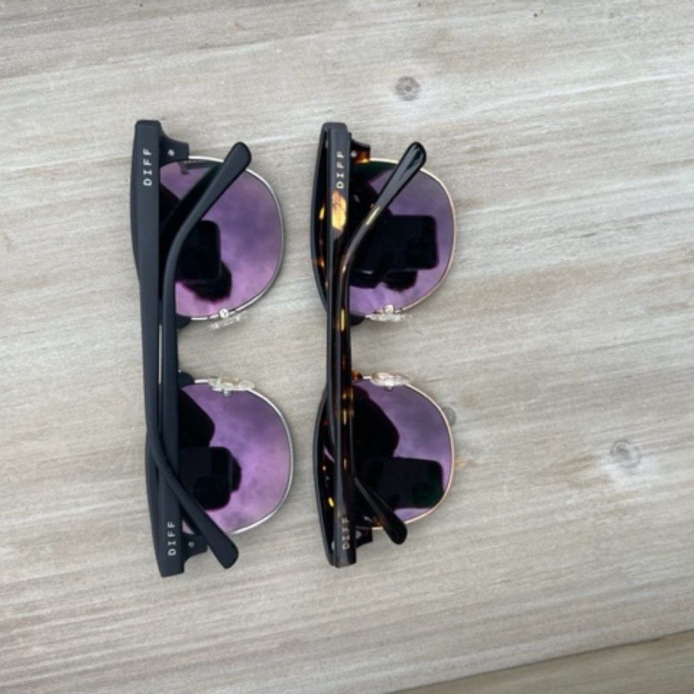 Diff Eyewear Barry Polarized Lot Of 2 - image 2